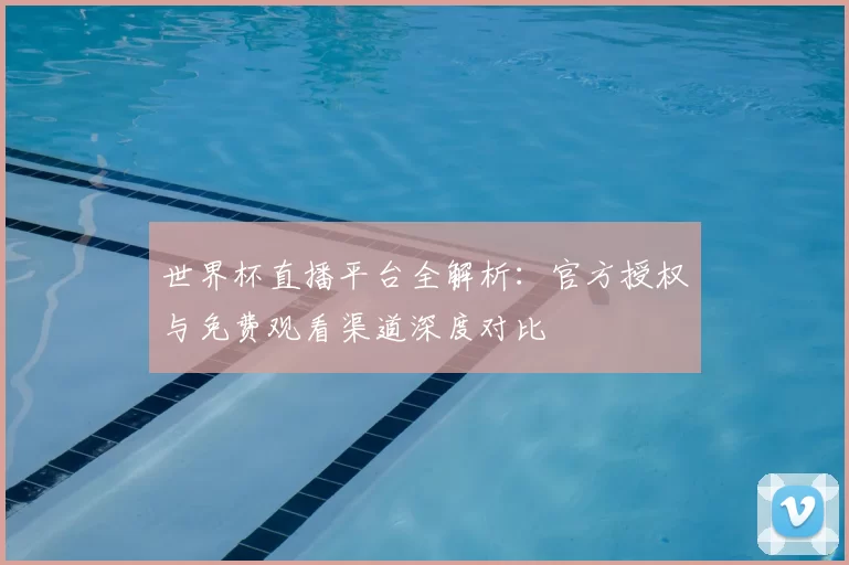 世界杯直播平台全解析：官方授权与免费观看渠道深度对比