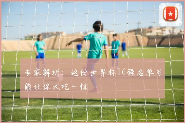专家解析：这份世界杯16强名单可能让你大吃一惊